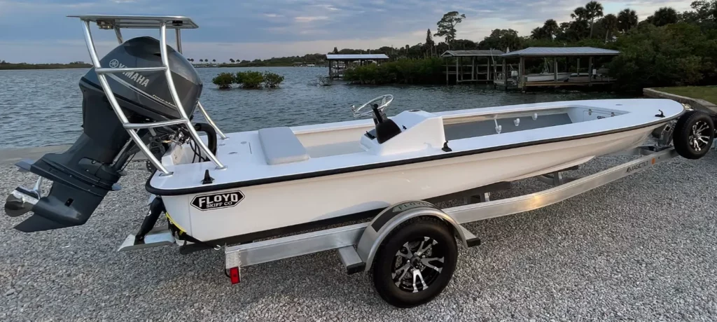 the Floyd Skiff & BTT Florida Boat