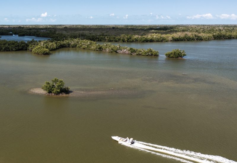 Anglers explore the Northern Everglades. Photo: Nick Shirghio